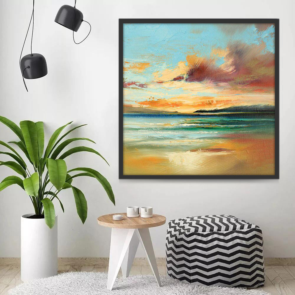 Paysage Naturel Peinture par Numéros