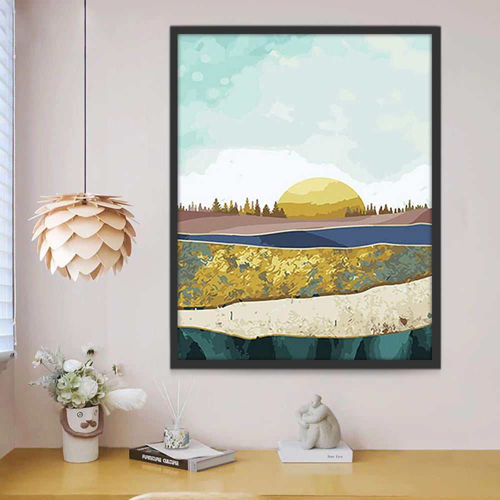 Paysage Naturel Peinture par Numéros PBNNATL187