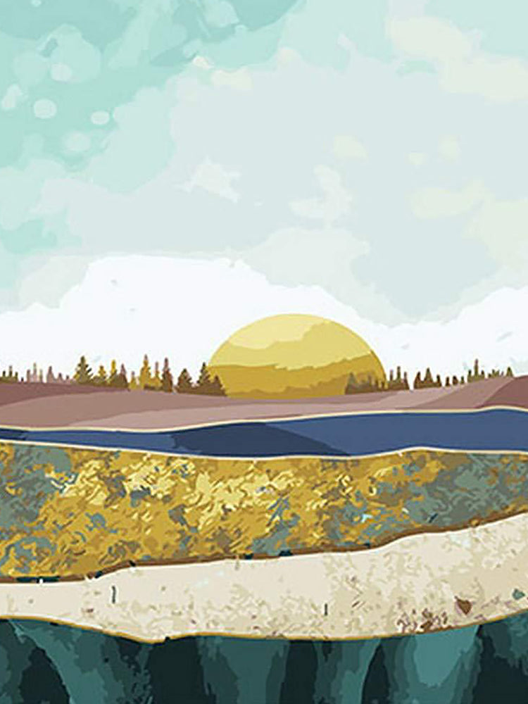 Paysage Naturel Peinture par Numéros PBNNATL187