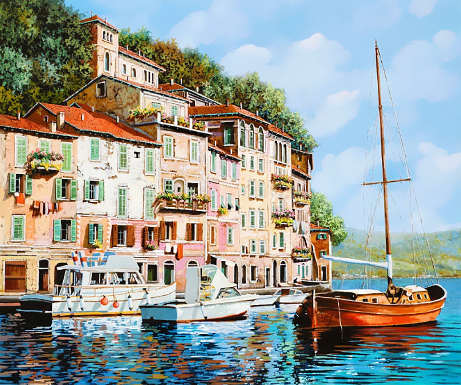 Paysage Océanique Peinture par Numéros