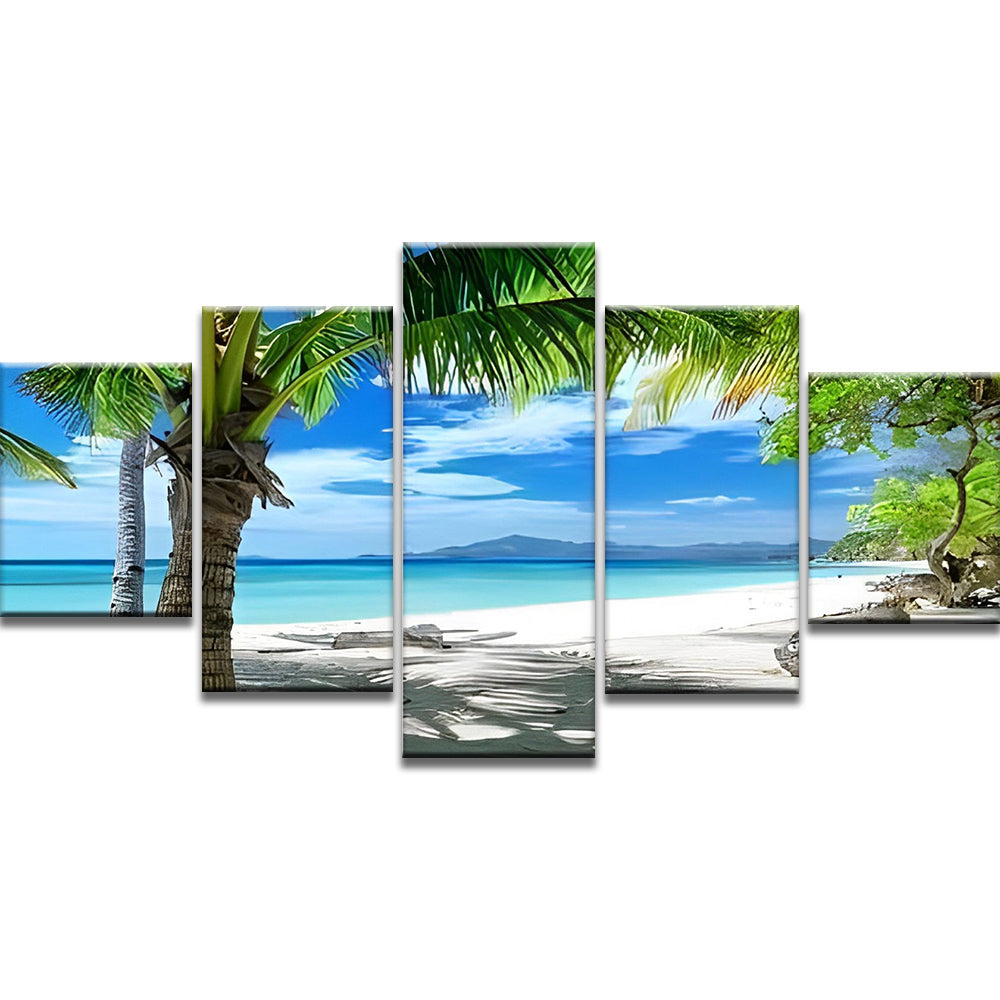 Paysages Méditerranéens 5 Partie Peinture par Numéros