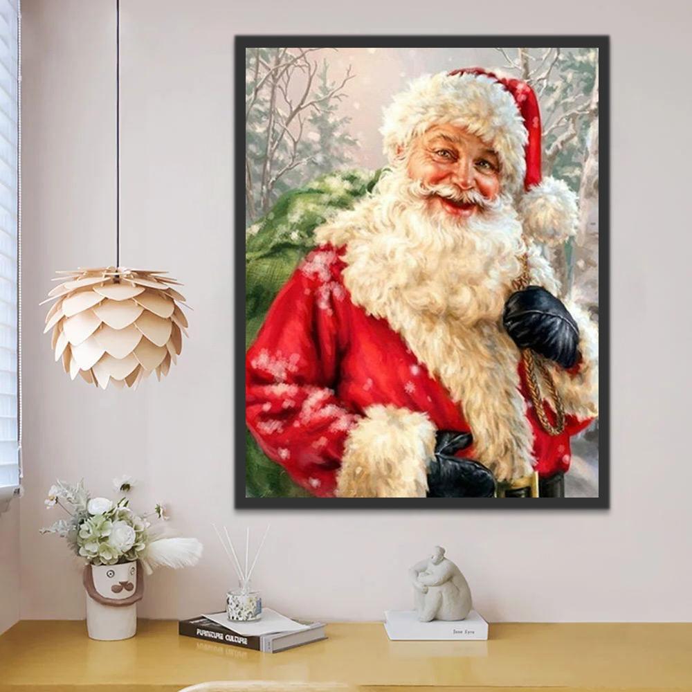 Père Noël Peinture par Numéros