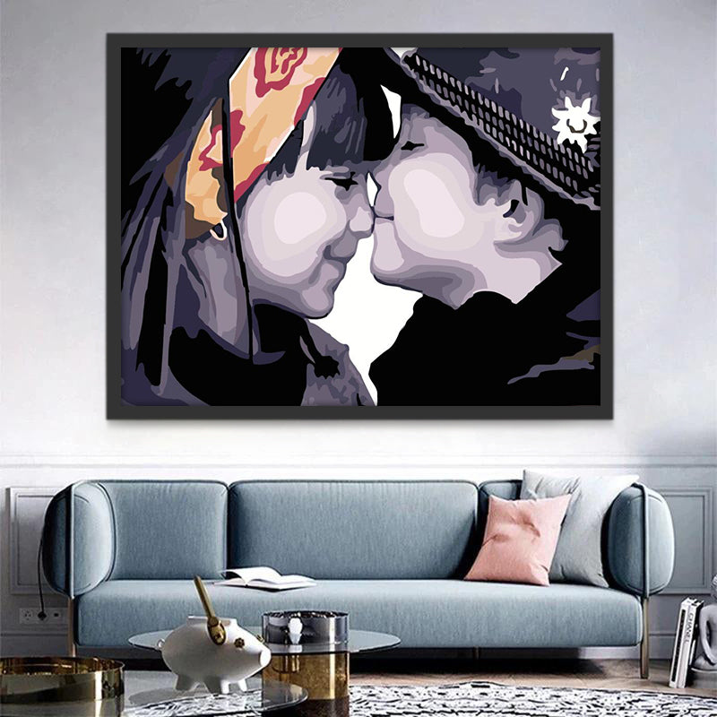 Petit Couple Peinture par Numéros