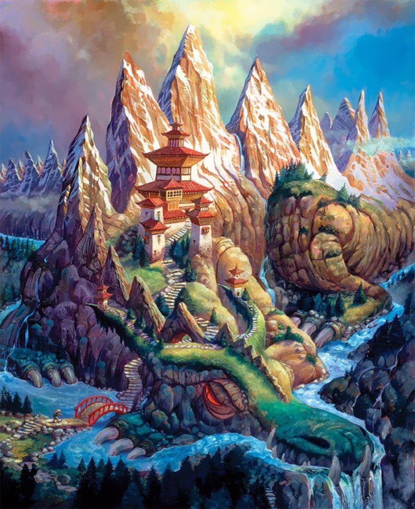 Petit Dragon Peinture par Numéros