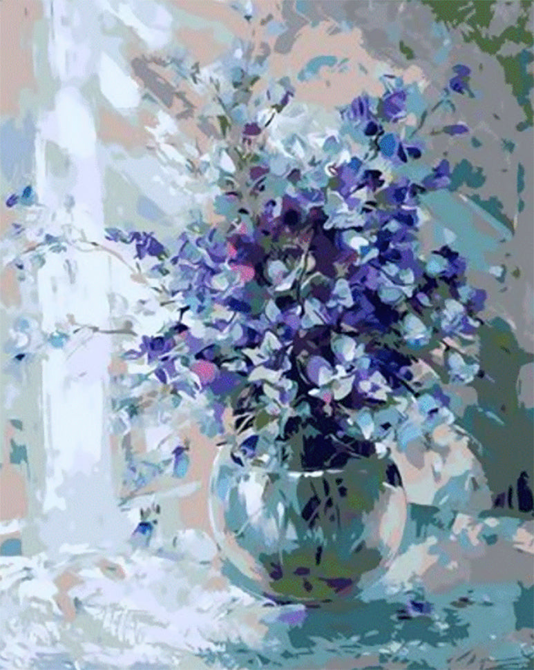 Petites Fleurs Peinture par Numéros