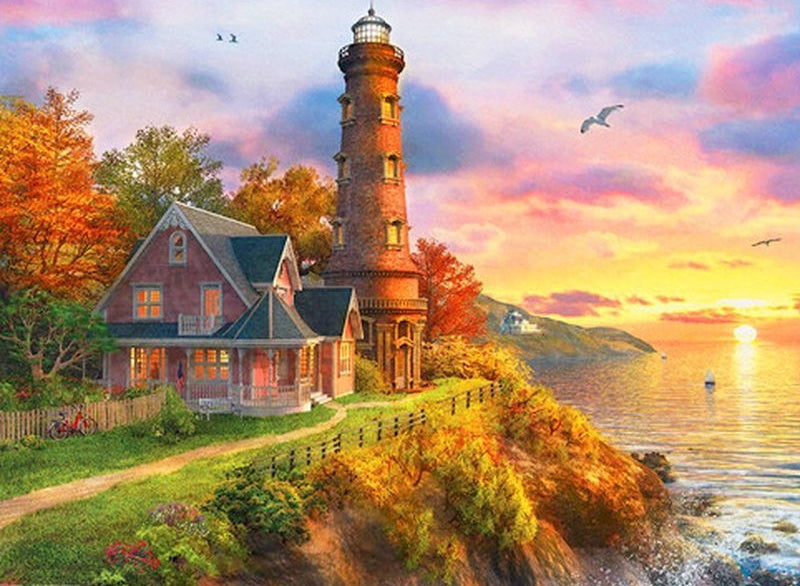 Phare Génial Peinture par Numéros