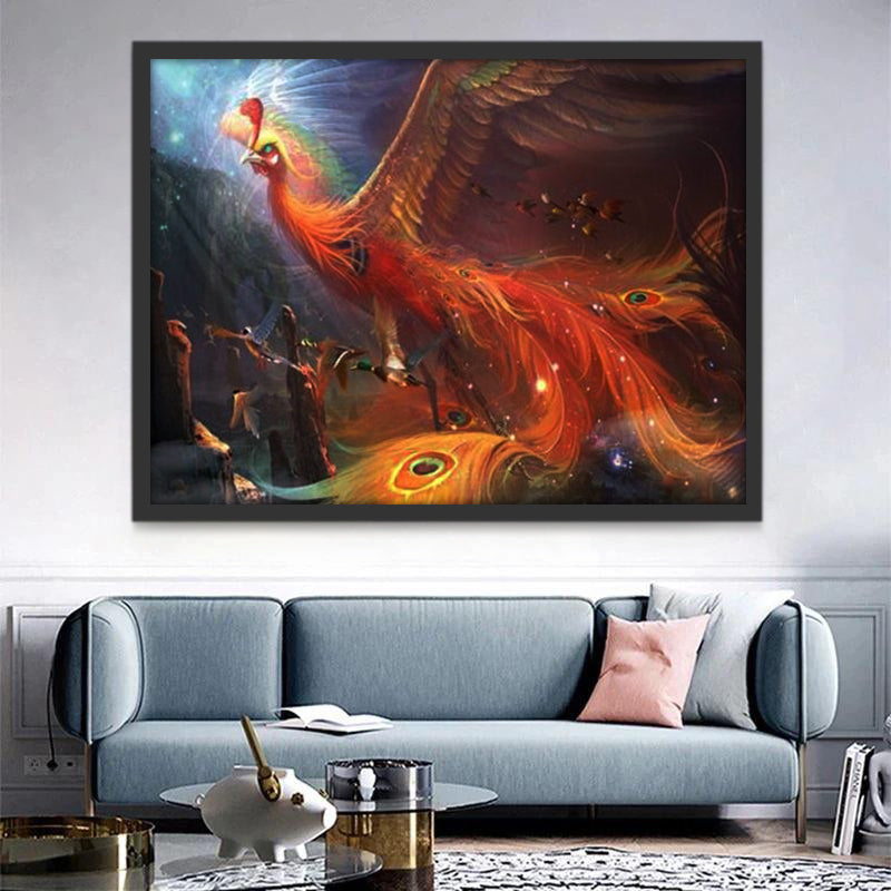 Phénix et les Autres Oiseaux Peinture par Numéros