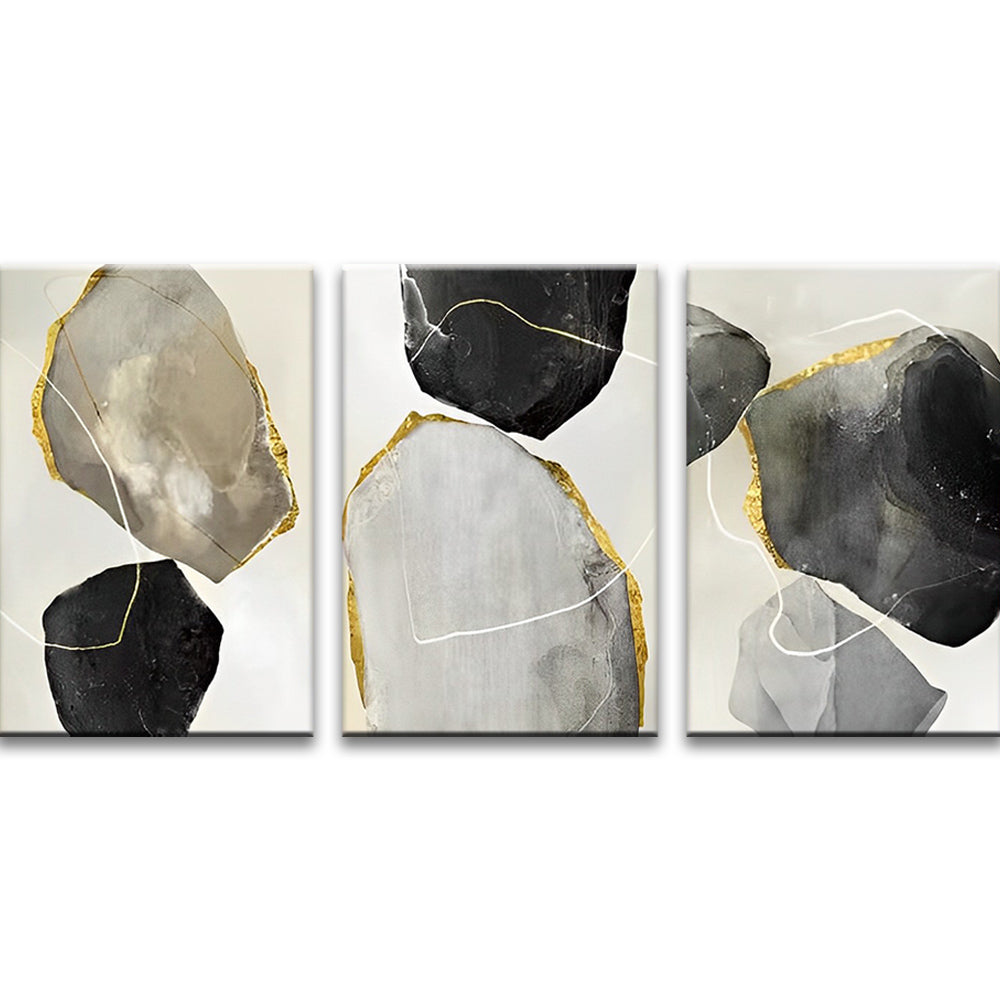 Pierres 3 Partie Peinture par Numéros