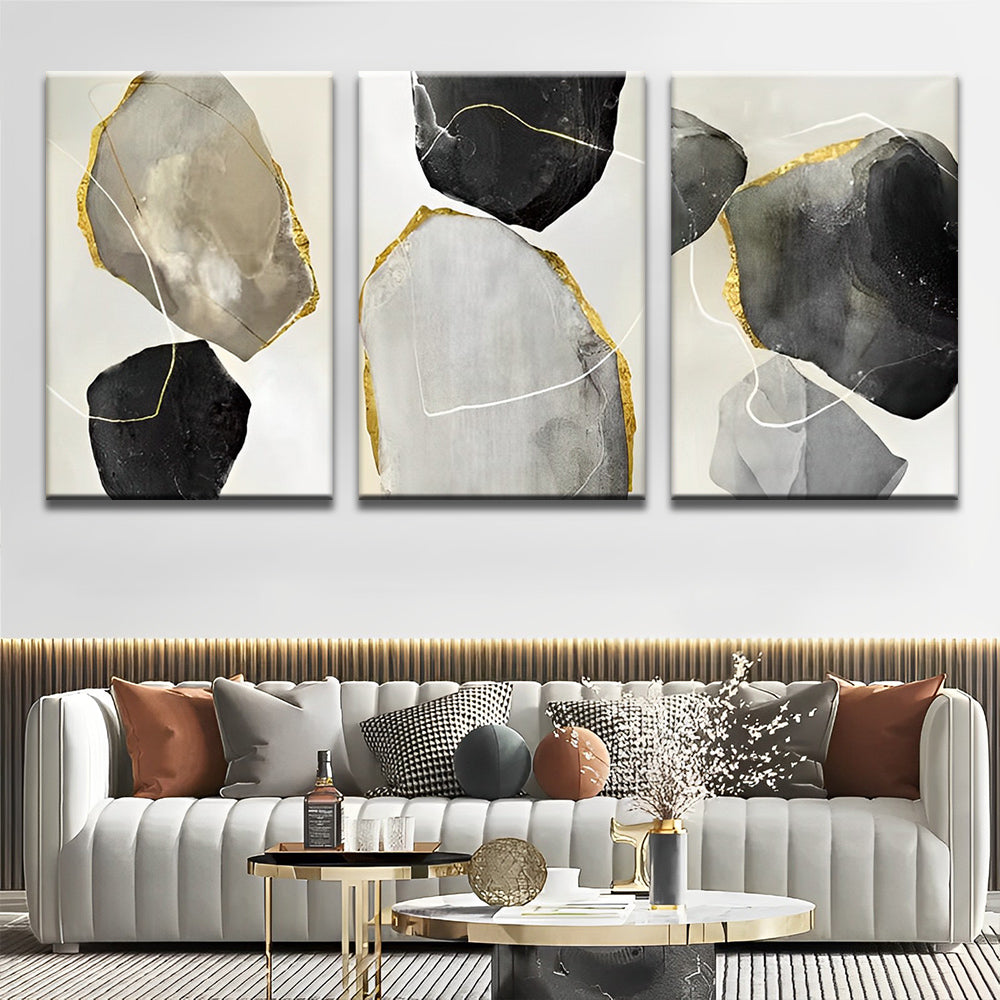 Pierres 3 Partie Peinture par Numéros