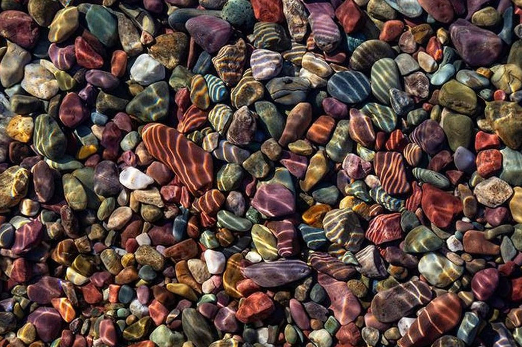Pierres Colorées Peinture par Numéros