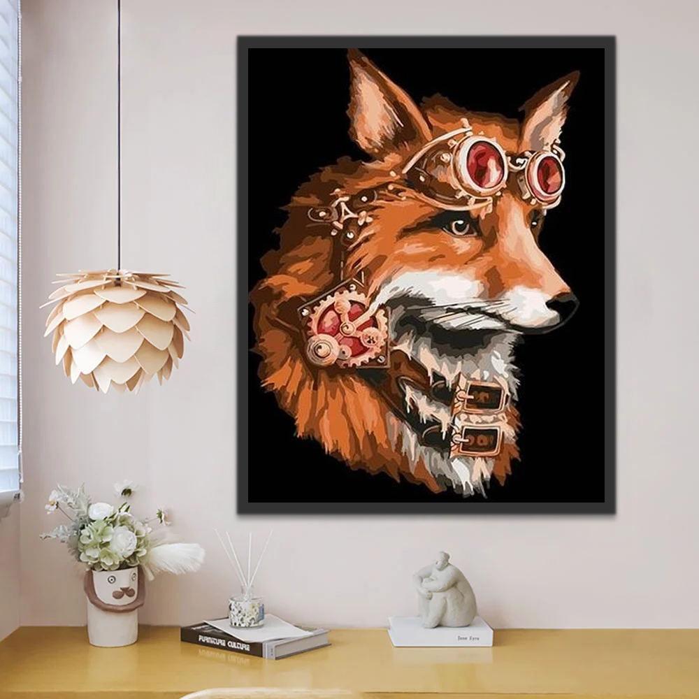 Pilote Renard Peinture par Numéros