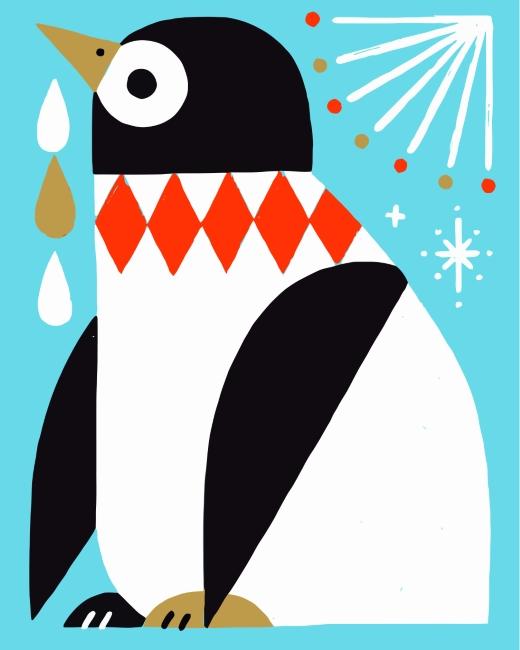 Pingouin Peinture par Numéros