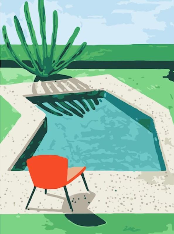 Piscine Enfants Peinture par Numéros