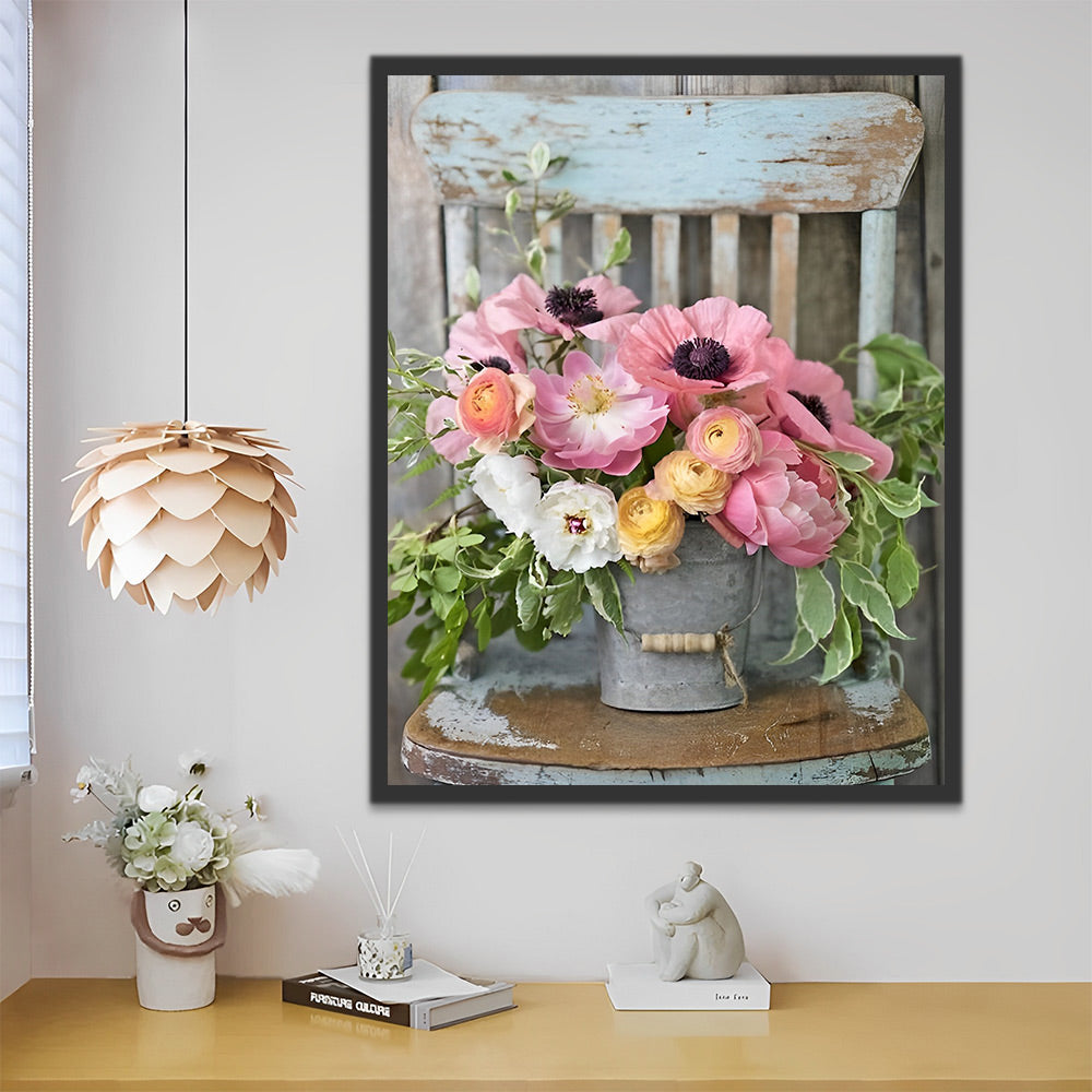 Peinture De Fleurs Sur Toile, Tableau Fl, Peinture par Priscilla Peinture De Fleurs Sur Toile, Tableau Fl, Peinture par Priscilla