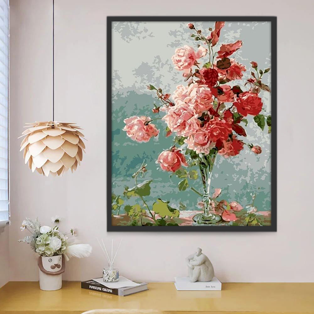 Pivoines Vivaces Peinture par Numéros