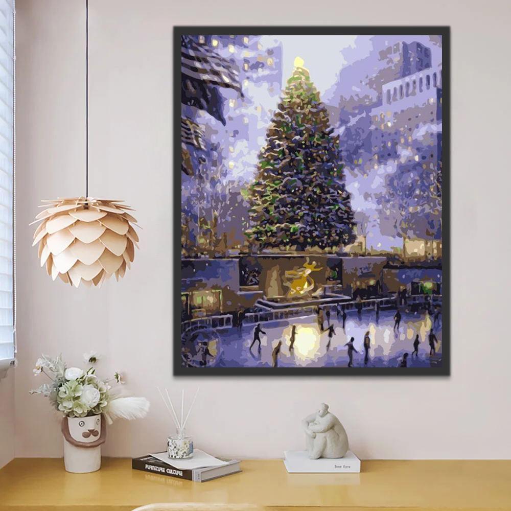 Place Noël Peinture par Numéros