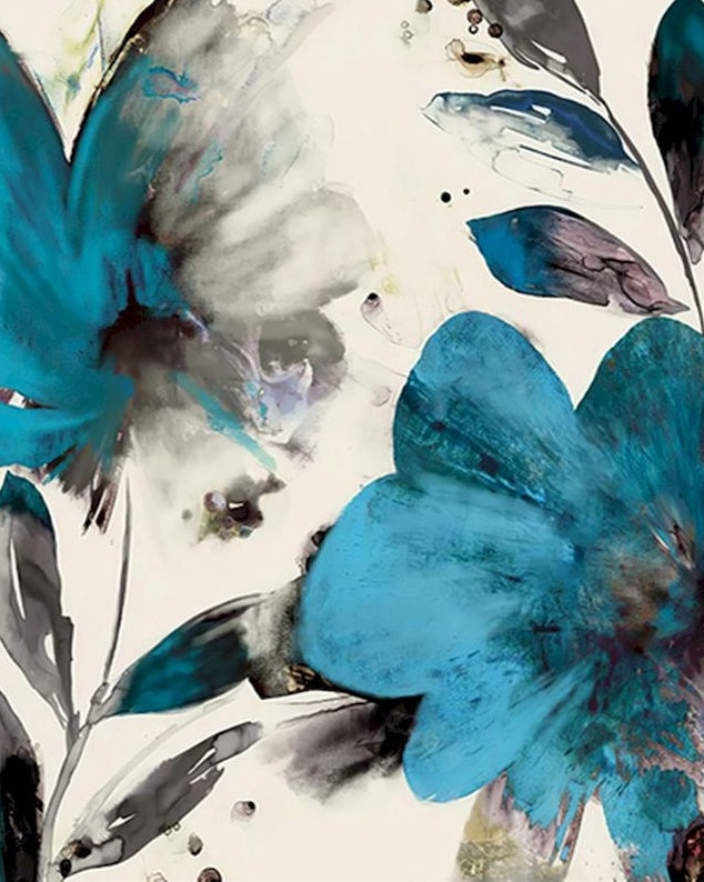 Plante Fleur Bleue Peinture par Numéros