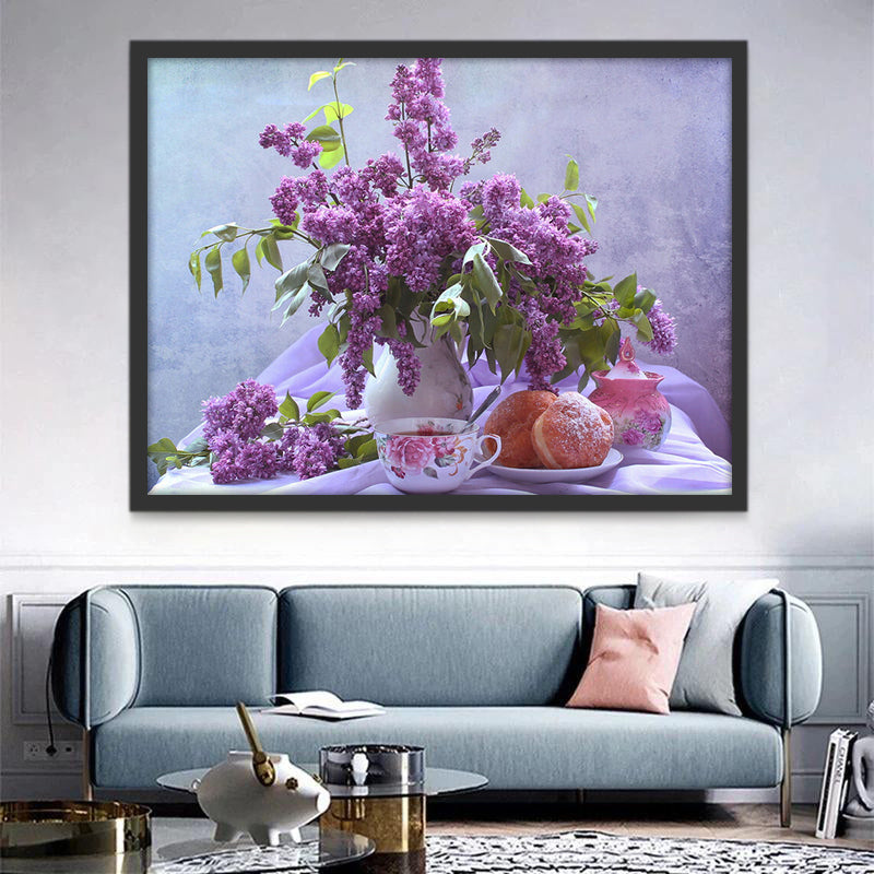 Plante Fleur Desserts Peinture par Numéros
