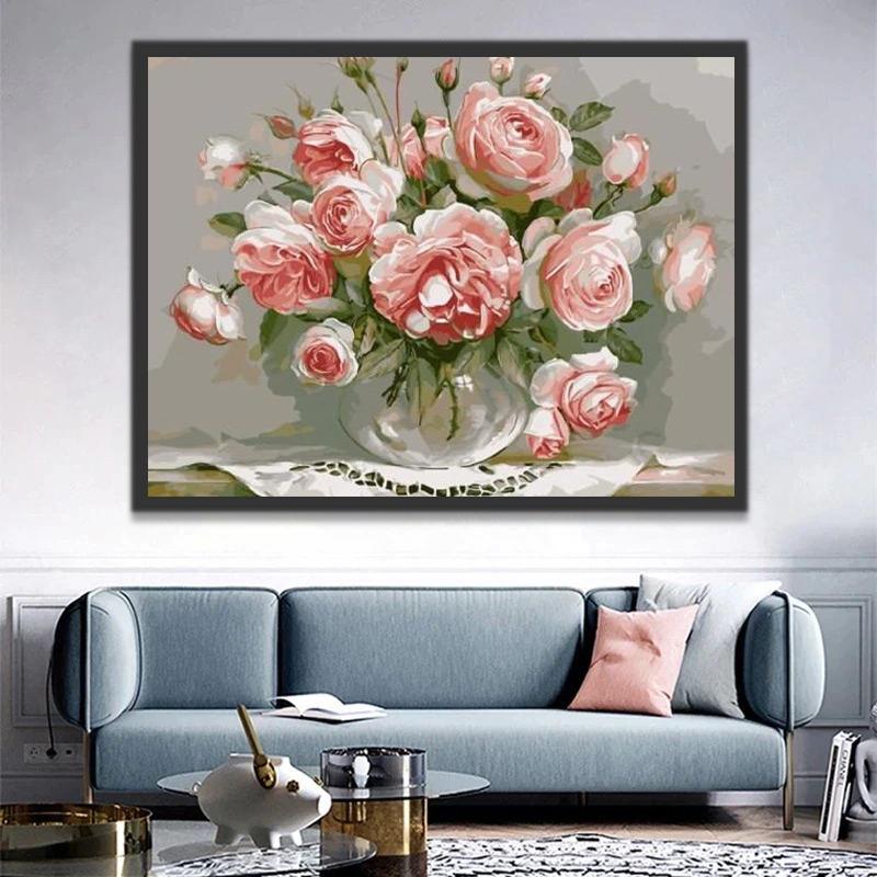 Plante Fleur Peinture par Numéros