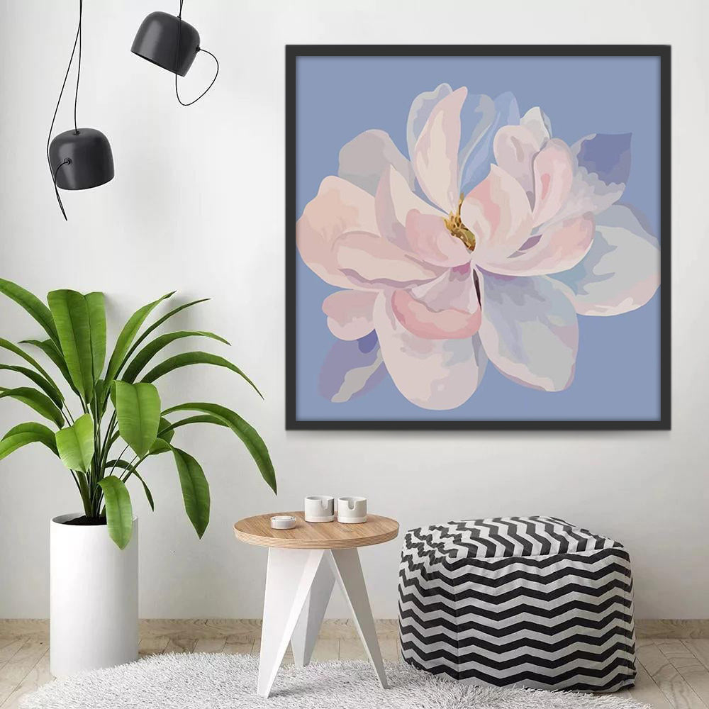 Plante Fleur Rose Chic Peinture par Numéros