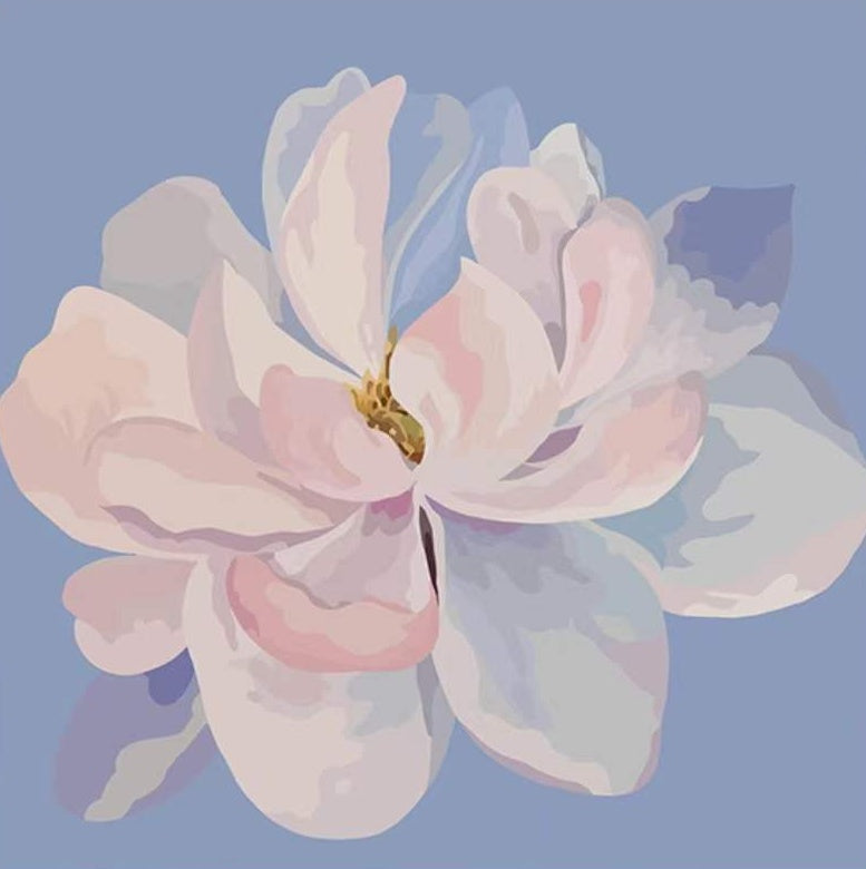 Plante Fleur Rose Chic Peinture par Numéros