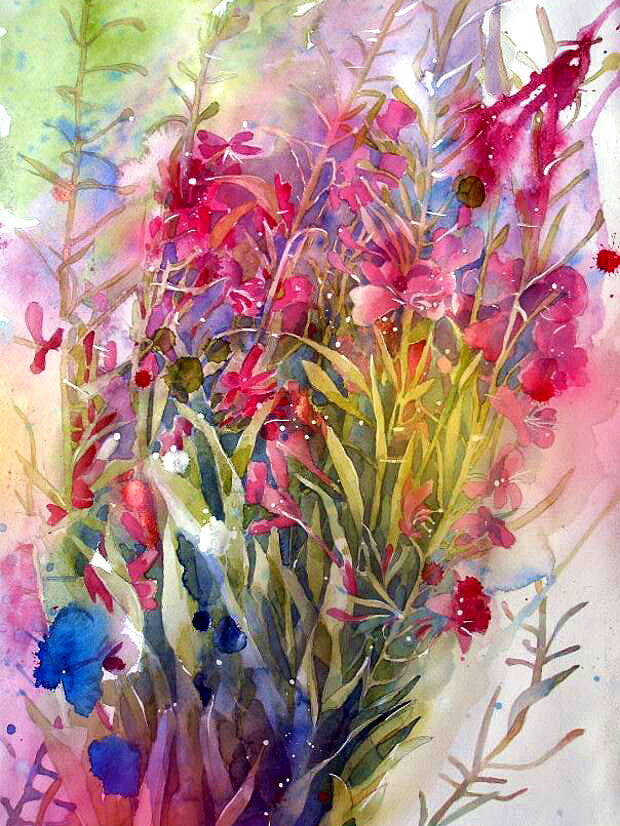 Plante Fleurs Rustiques Peinture par Numéros