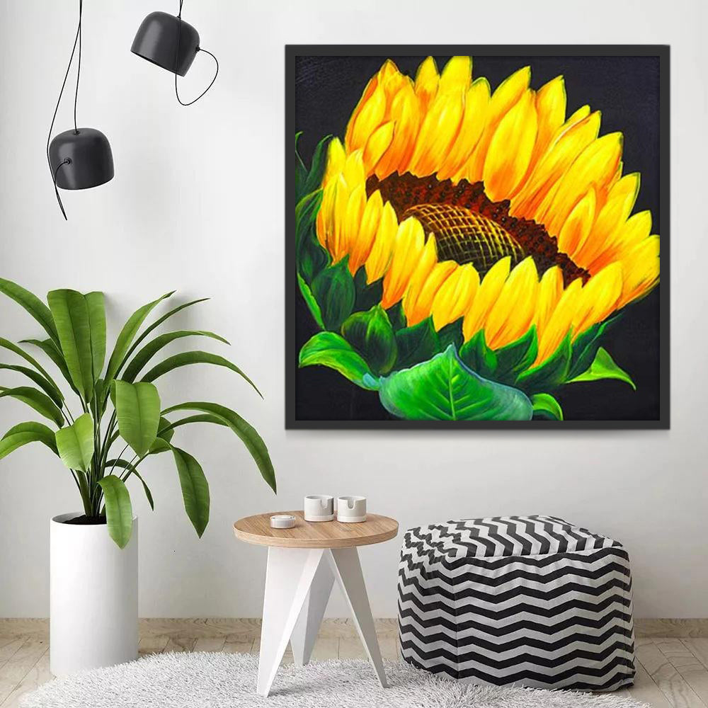 Plante Tournesol Fantastique Peinture par Numéros