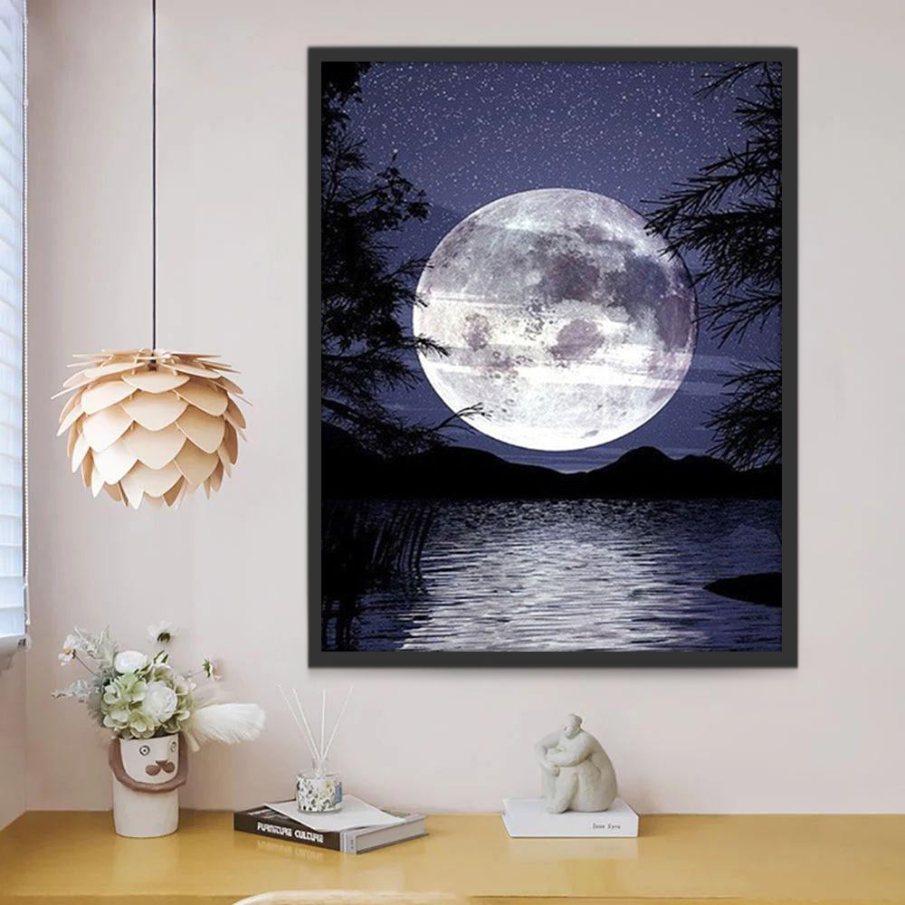 Pleine Lune Peinture par Numéros