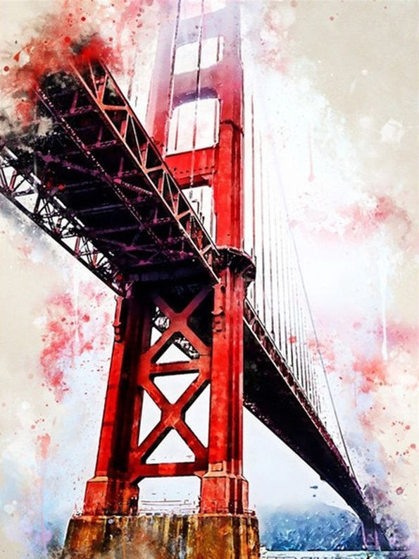 Pont du Golden Gate Peinture par Numéros