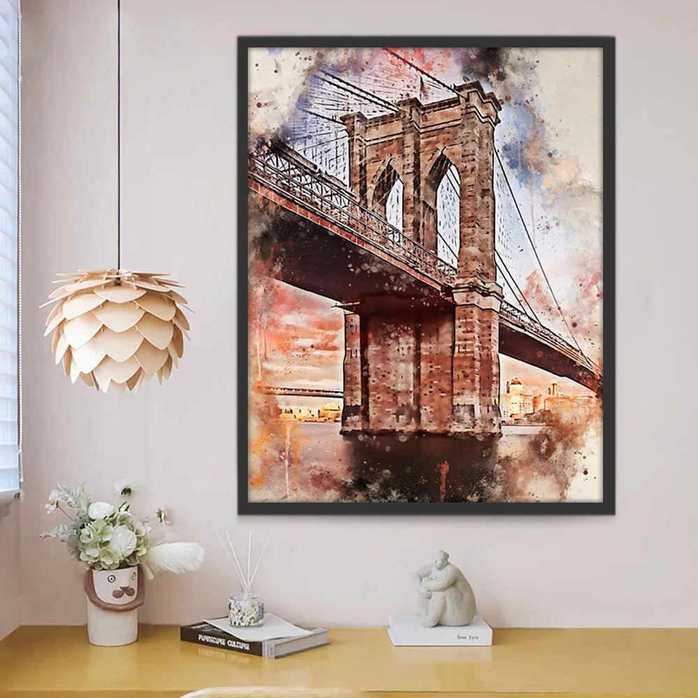 Pont Peinture par Numéros