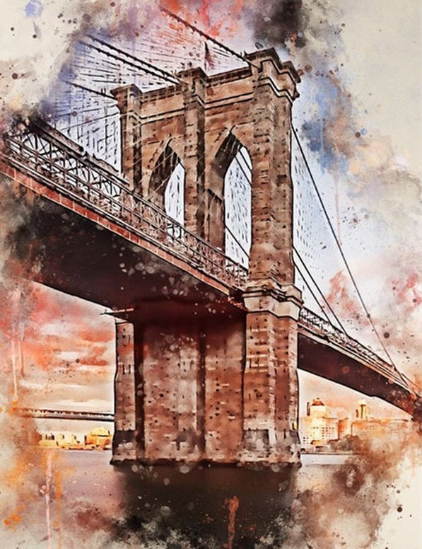 Pont Peinture par Numéros