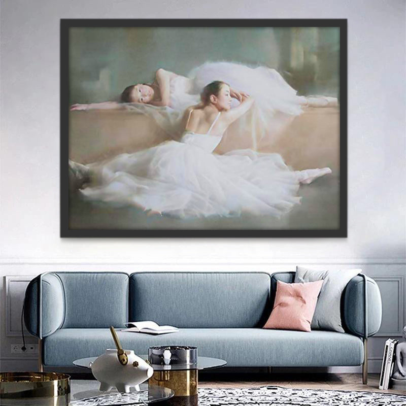 Préparation de Ballet Peinture par Numéros