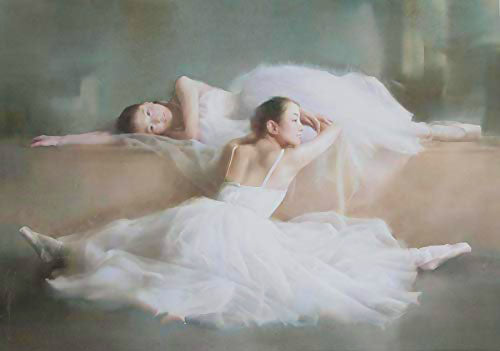 Préparation de Ballet Peinture par Numéros