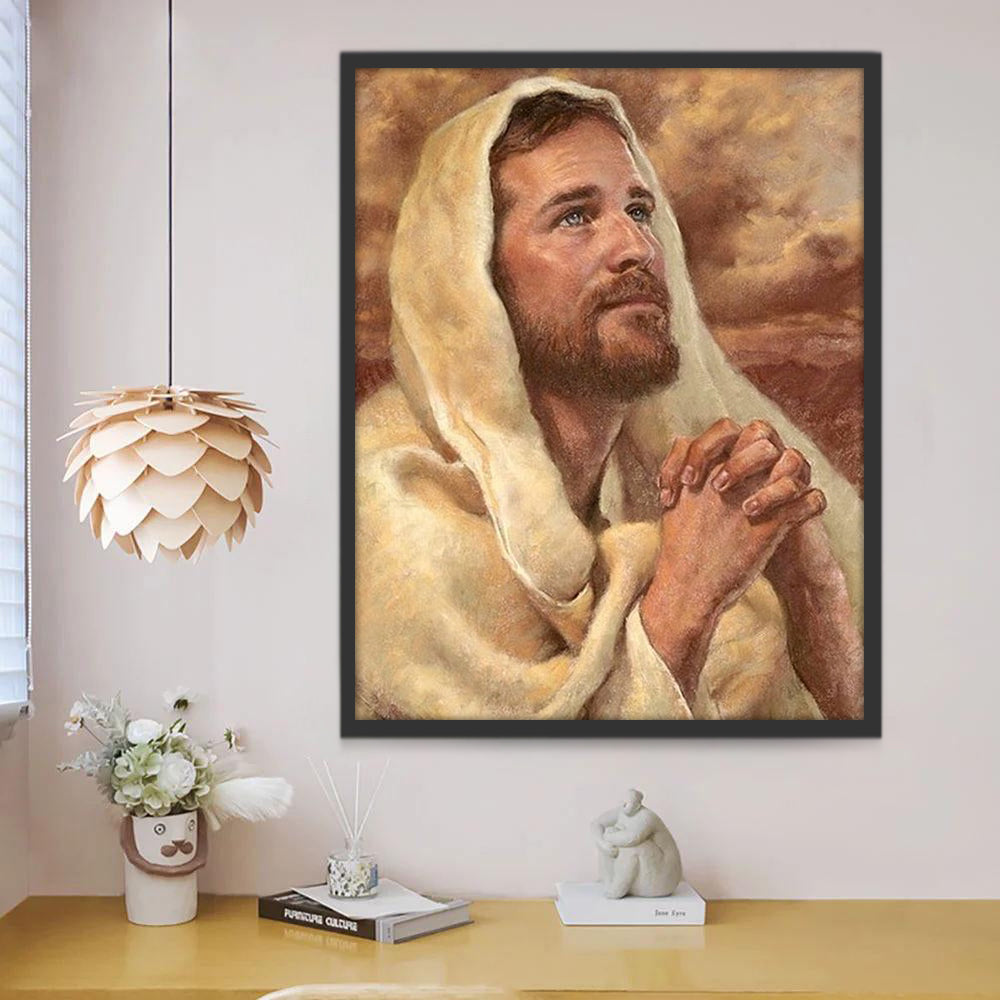 Prière de Jésus Peinture par Numéros