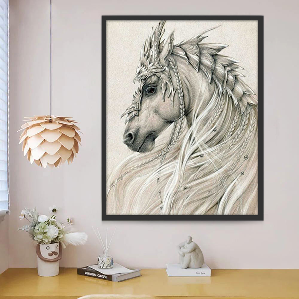 Prince Cheval Peinture par Numéros