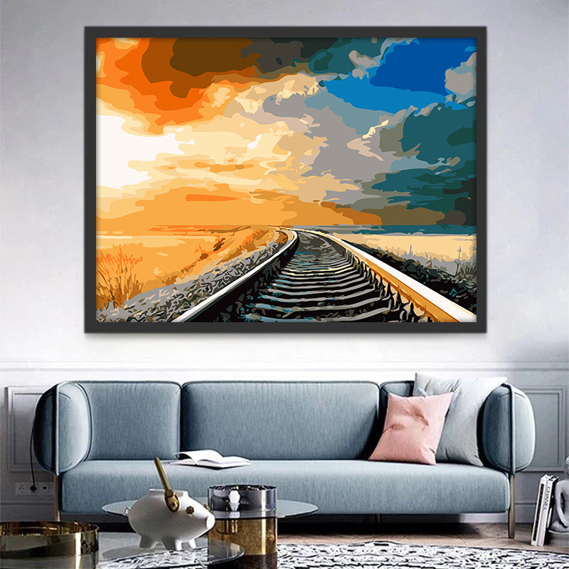 Rail Peinture par Numéros