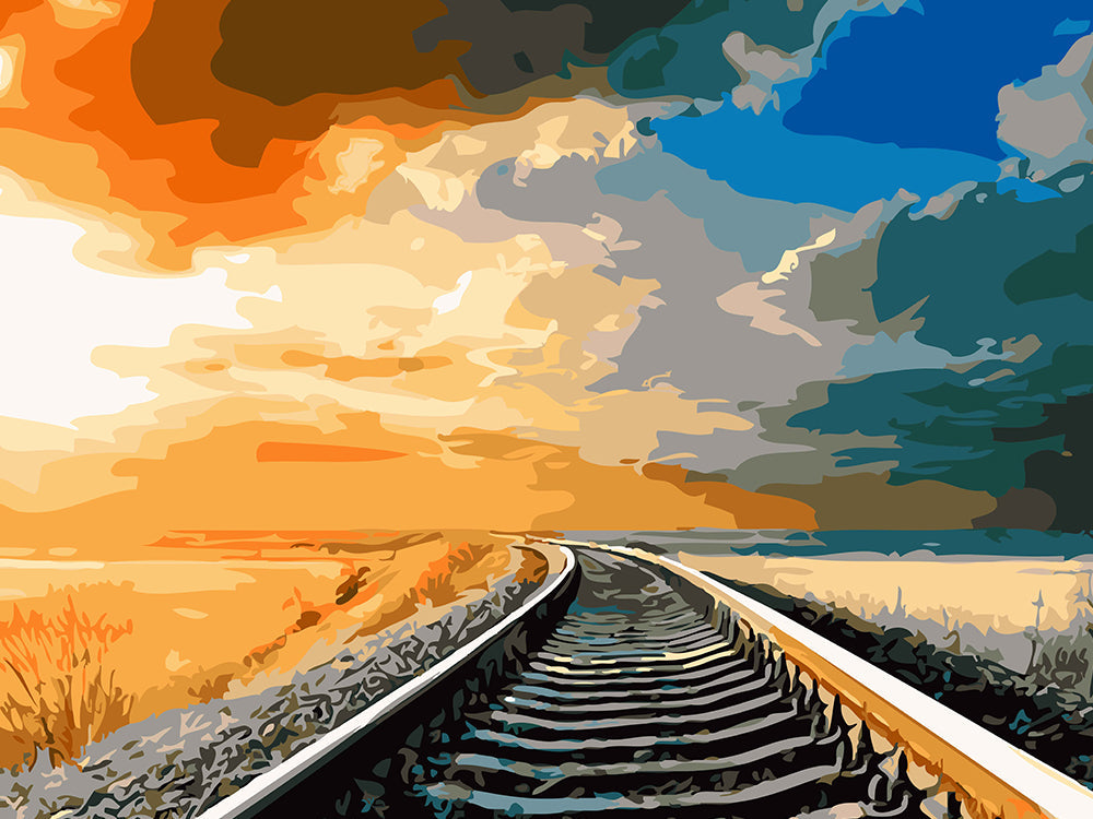 Rail Peinture par Numéros