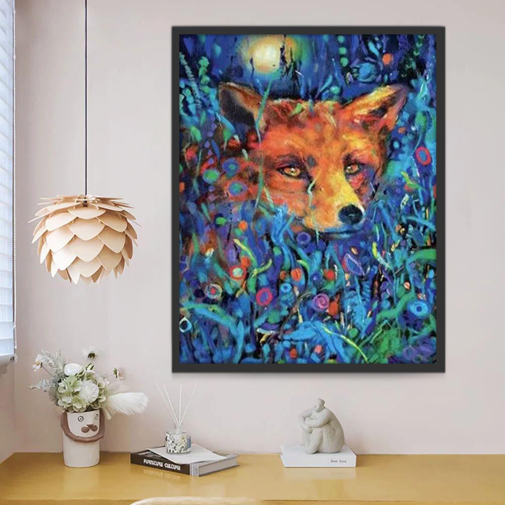 Renard Fantatique Peinture par Numéros