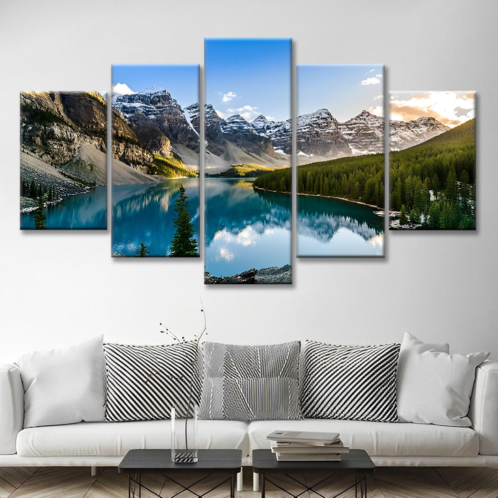 Rivière 5 Partie Peinture par Numéros