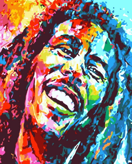 Robert Nesta Marley Peinture par Numéros
