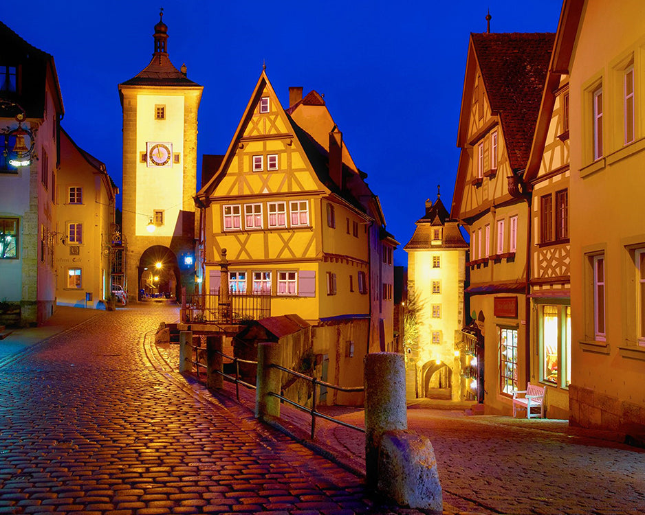 Rothenburg ob der Tauber Peinture par Numéros