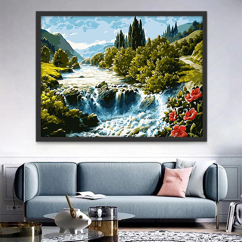 Ruisseau Peinture par Numéros PBNNATW240