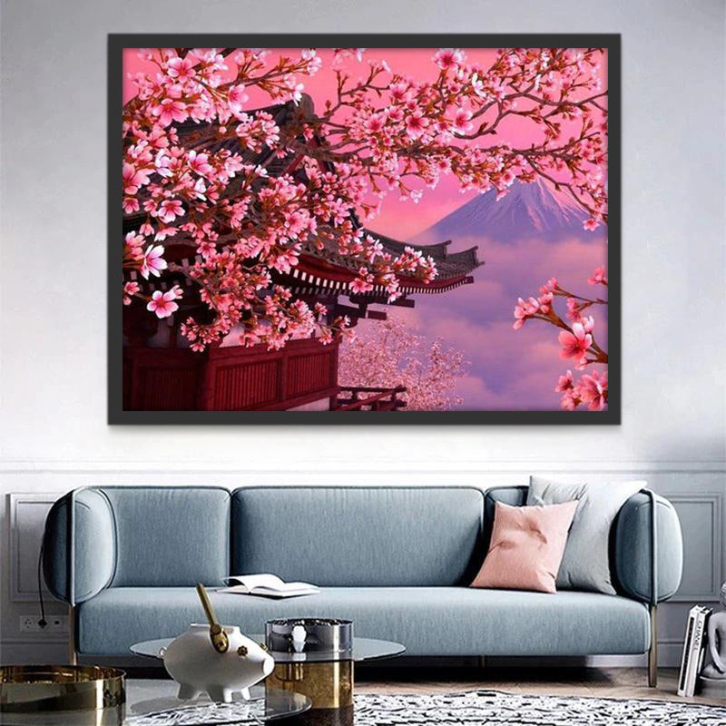 Sakura Peinture par Numéros PBNNATW232