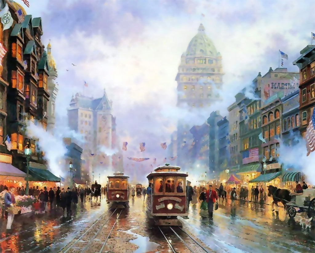 San Francisco Peinture par Numéros