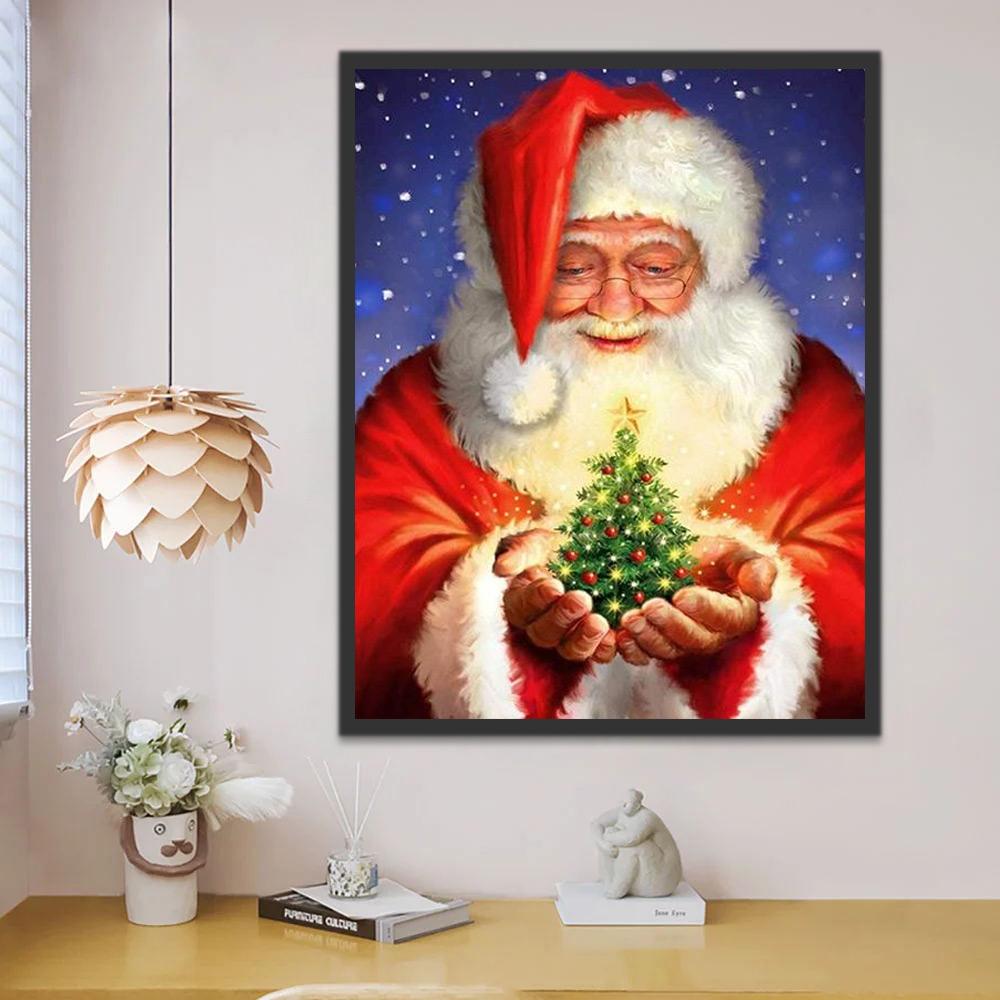 Sapin Noël Peinture par Numéros