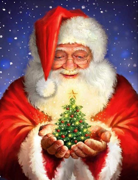 Sapin Noël Peinture par Numéros