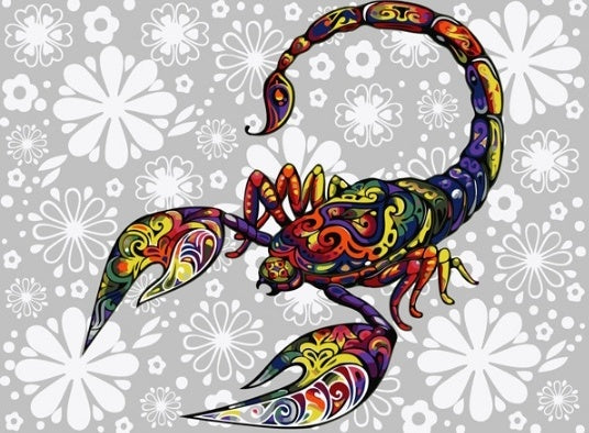Scorpions Colorés Peinture par Numéros