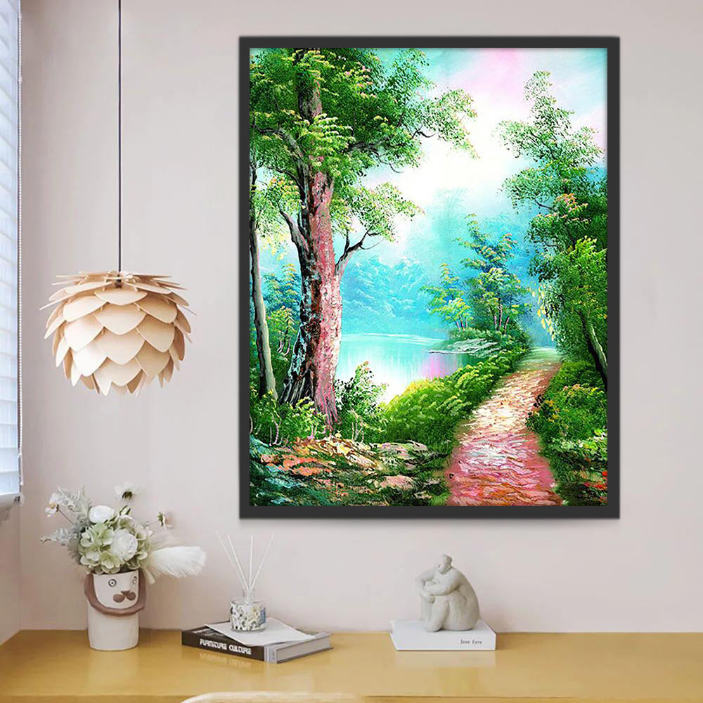 Sentier Peinture par Numéros
