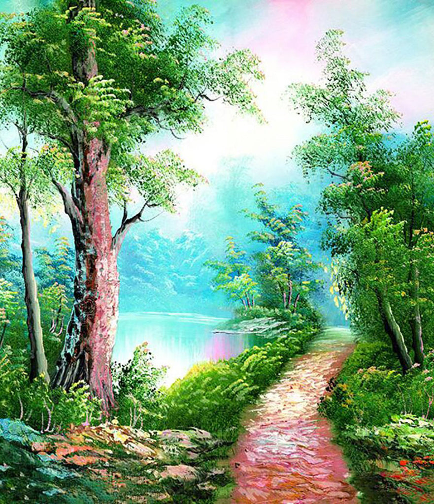 Sentier Peinture par Numéros