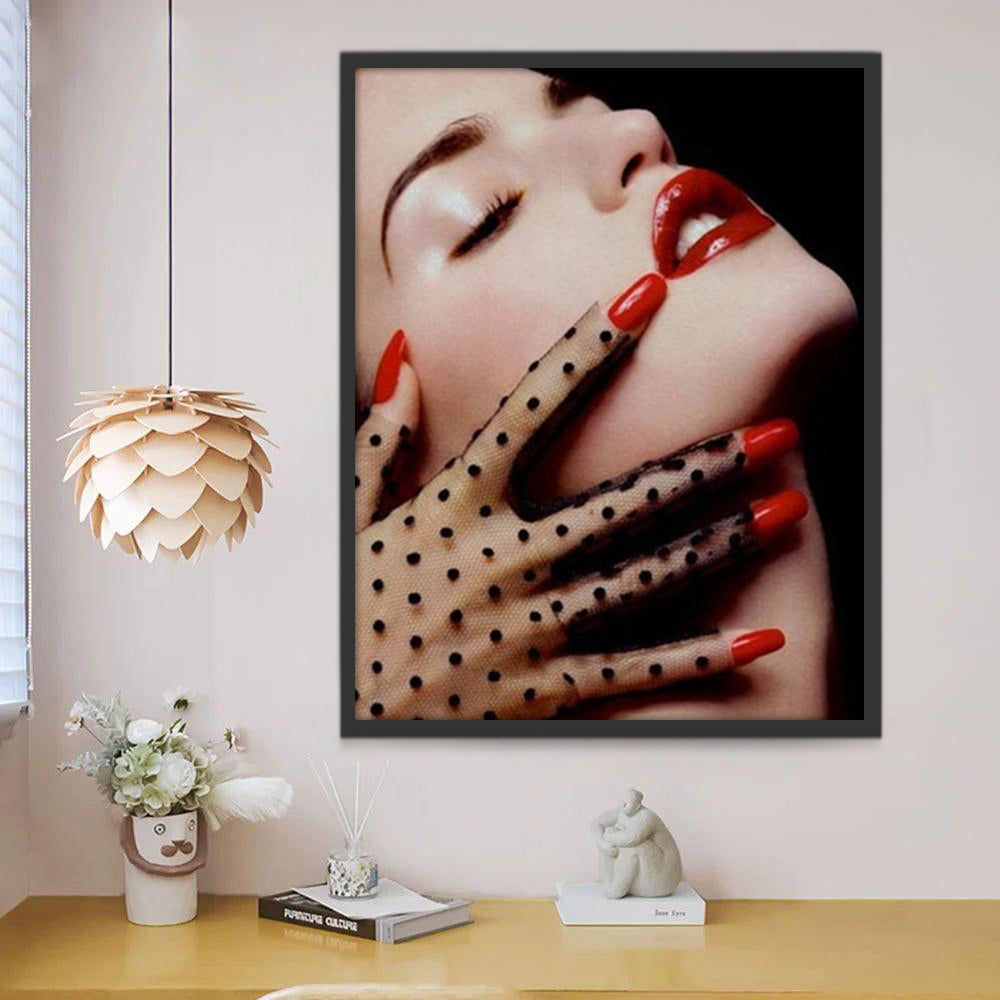 Sexy Belle Femme Peinture par Numéros